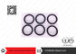 DENSO 1020 inyector negro sello O-anillo Repuestos del inyector Common Rail 6 piezas