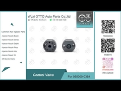 El inyector parte la válvula de control de Denso, válvula común auténtica 095000-5125 del inyector del carril