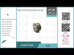 Acero de alta velocidad 62# válvula de control para motor DD/11 piezas de inyector de tren común