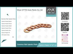 Arandela de cobre para inyector F00VC17503, Arandela de cobre F00V C17 503, Arandela de cobre F 00v C17 503, Tamaño 7.5*15*1.5mm