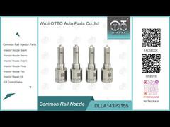 Boquilla de inyector Bosch DLLA143P2155 para inyectores Common Rail 0445120161 y 0445120204