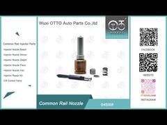 Boquilla de inyector común para riel