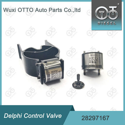 28297167 Delphi Control Valve Black Coating para los inyectores comunes R00201D/28540276 del carril