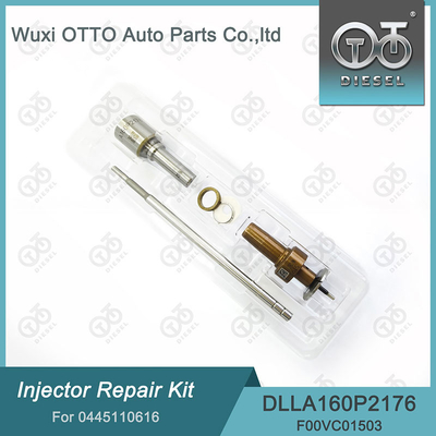 Kit de reparación de inyector Bosch 0445110616 con boquilla DLLA162P2176