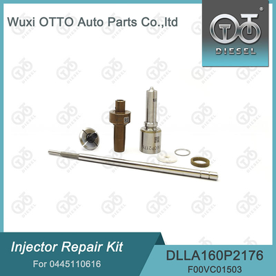 Kit de reparación de inyector Bosch 0445110616 con boquilla DLLA162P2176