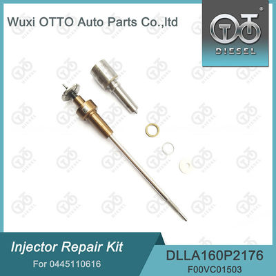 Kit de reparación de inyector Common Rail 0445110616, piezas de repuesto para kit de reacondicionamiento de inyector de combustible diésel