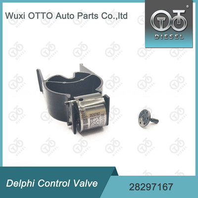 28297167 Delphi Control Valve Black Coating para los inyectores comunes R00201D/28540276 del carril