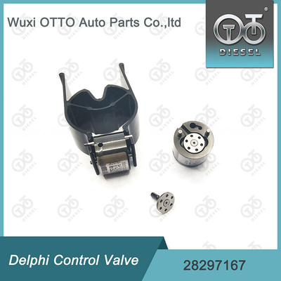 28297167 Delphi Control Valve Black Coating para los inyectores comunes R00201D/28540276 del carril