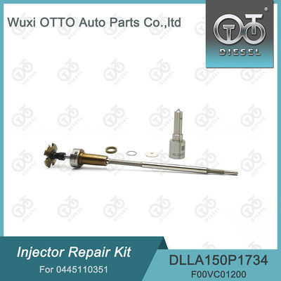 Kit de reparación de inyectores de diesel para inyectores 0445110351 con boquilla DLLA150P1734