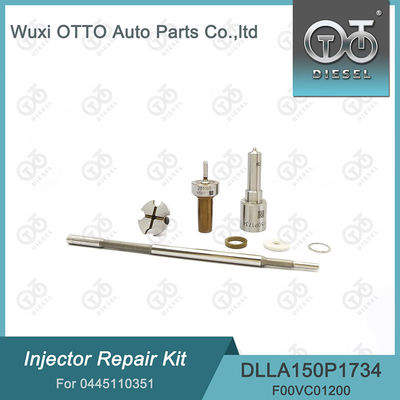 Kit de reparación de inyectores de diesel para inyectores 0445110351 con boquilla DLLA150P1734