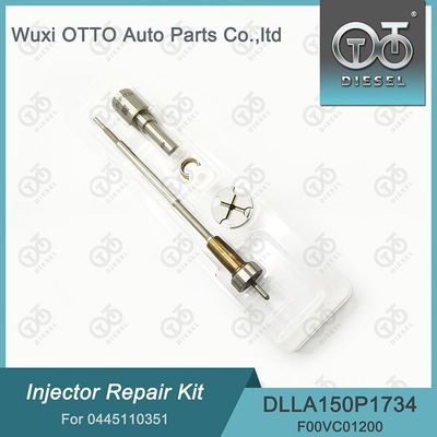 Kit de reparación de inyectores de diesel para inyectores 0445110351 con boquilla DLLA150P1734