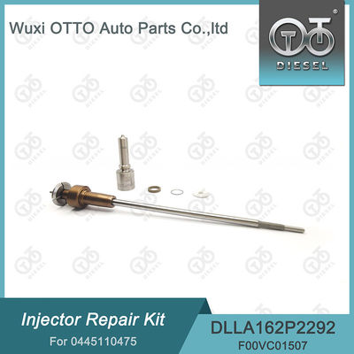 Kit de reparación del inyector para inyectores 0445110475 Con boquilla DLLA162P2292 y válvula F00VC01507