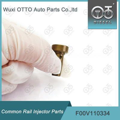 Tapa de Válvula de Acero Rápido Bosch F 00V 334 para Piezas de Inyector Common Rail en Bosch 0445110 Series
