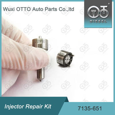 Kit de reparación del inyector Delphi 7135-651 para R02201Z con boquilla L121PBD