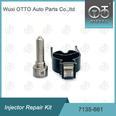 Kit de reparación de inyector Kit de boquilla-válvula 7135-661 con boquilla L137PBD y 1 bolsa con moldes de plástico