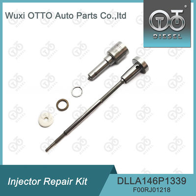  Kit de reparación del inyector para inyectores 0445120030/218  Con boquilla DLLA146P1339 y válvula F00RJ01218