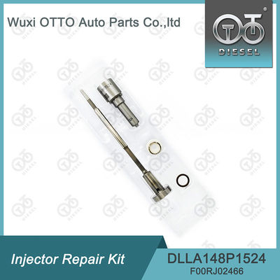 Kit de reparación del inyector para inyectores 0445120217/218/274 Con boquilla DLLA148P1524 y válvula F00RJ02466