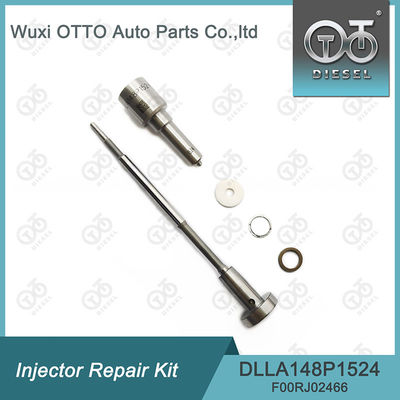 Kit de reparación del inyector para inyectores 0445120217/218/274 Con boquilla DLLA148P1524 y válvula F00RJ02466
