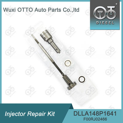 Kit de reparación de inyectores para inyectores 0445120100 / 154 / 275 0986435528 / 582 con boquilla DLLA148P1641 y válvula F00RJ02466