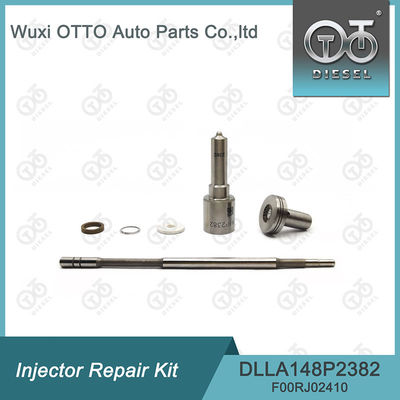 Kit de reparación del inyector para inyectores 0445120354 con boquilla DLLA148P2382 y válvula F00RJ02410