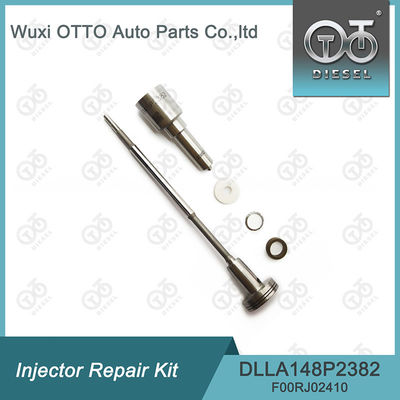 Kit de reparación del inyector para inyectores 0445120354 con boquilla DLLA148P2382 y válvula F00RJ02410