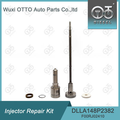 Kit de reparación del inyector para inyectores 0445120354 con boquilla DLLA148P2382 y válvula F00RJ02410
