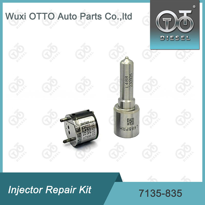 Kit de reparación de inyectores de Delphi con inyector de válvula de inyección 7135-835