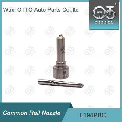 Tobera Delphi Common Rail de Acero Rápido L194PBC para BEBE4D24003 con Acabado Plateado