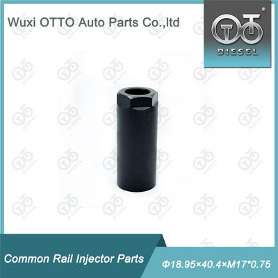 Tapa de tuerca de boquilla de inyector de motor de combustible automático, Φ18.95×40.4×M17×0.75 con acero de alta velocidad