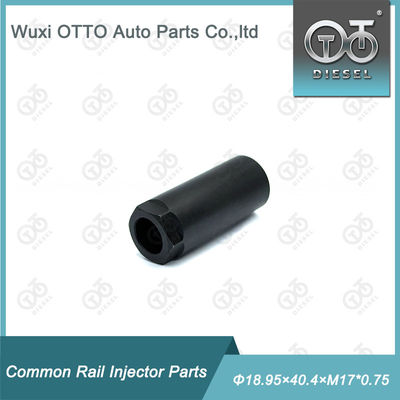 Tapa de tuerca de boquilla de inyector de motor de combustible automático, Φ18.95×40.4×M17×0.75 con acero de alta velocidad