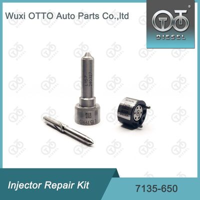 Kit de reparación del inyector Delphi 7135-650 con boquilla L157PBD y válvula de control 28239294