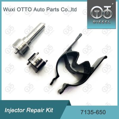 Kit de reparación del inyector Delphi 7135-650 con boquilla L157PBD y válvula de control 28239294