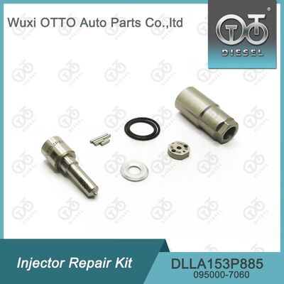 Kit de reparación de inyectores densos de acero de alta velocidad para 095000-7060/581# con boquilla DLLA153P885