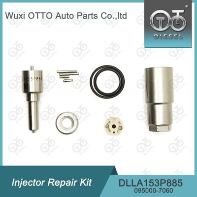 Kit de reparación de inyectores densos de acero de alta velocidad para 095000-7060/581# con boquilla DLLA153P885