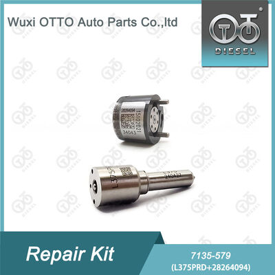 7135-579 Kit de reparación del inyector  con boquilla L375PRD y válvula de control 28264094 para motores diesel