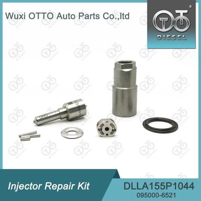 Kit de reparación de inyectores Denso con boquilla DLLA155P1044 para 095000-652#/951# inyectores en acero de alta velocidad