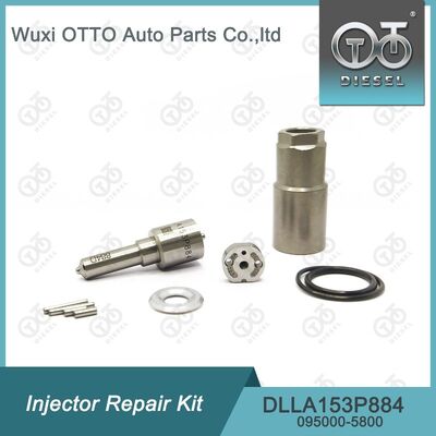 Kit de reparación de inyectores Denso para 095000-5800/5801 con boquilla DLLA153P884