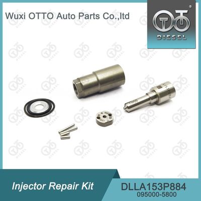 Kit de reparación de inyectores Denso para 095000-5800/5801 con boquilla DLLA153P884