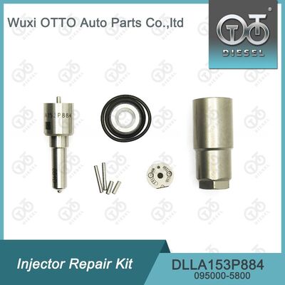 Kit de reparación de inyectores Denso para 095000-5800/5801 con boquilla DLLA153P884