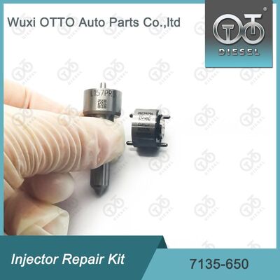 Kit de válvula de boquilla 7135-650 Kit de reparación de inyector con boquilla L157PBD y válvula de control 28239294