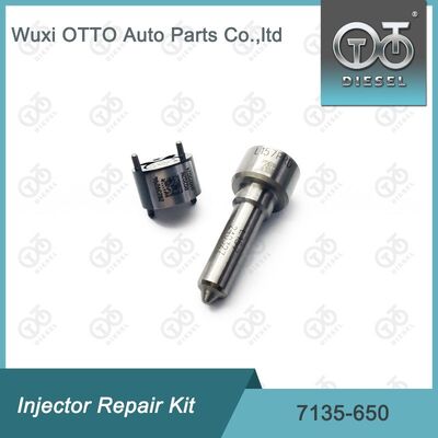 Kit de válvula de boquilla 7135-650 Kit de reparación de inyector con boquilla L157PBD y válvula de control 28239294
