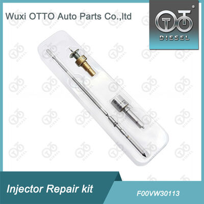 Kit de reparación del inyector del tren común F00VW30113 Incluye tapa de válvula T614 Para el inyector 0445110583 / 584 / 338002F610