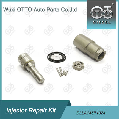 Kit de reparación del inyector de diesel Denso con boquilla DLLA145P1024 para el modelo 23670-0L010 en acero de alta velocidad