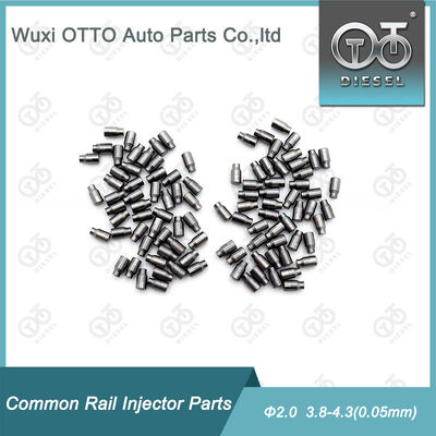 Inyector de ferrocarril común ajuste de pared Kit de reparación de pared de 2.0 mm de diámetro Lavadoras de pared 3.80-4.30 ((0.05mm) 50pcs/bolsa Diesel Inyector de reparación de piezas