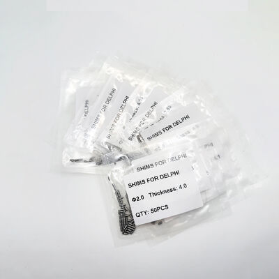 Inyector de ferrocarril común ajuste de pared Kit de reparación de pared de 2.0 mm de diámetro Lavadoras de pared 3.80-4.30 ((0.05mm) 50pcs/bolsa Diesel Inyector de reparación de piezas