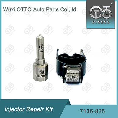 Kit de reparación de inyectores de Delphi con inyector de válvula de inyección 7135-835