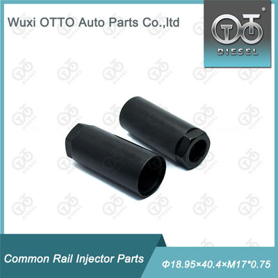 Tapa de tuerca de boquilla de inyector de motor de combustible automático, Φ18.95×40.4×M17×0.75 con acero de alta velocidad