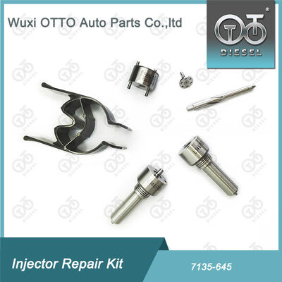 Kit de inyección de válvula de boquilla Kit de inyección de boquilla de CVA 7135 - 645 Delphi Common Rail Injector Repair Kit para inyectores R05201D